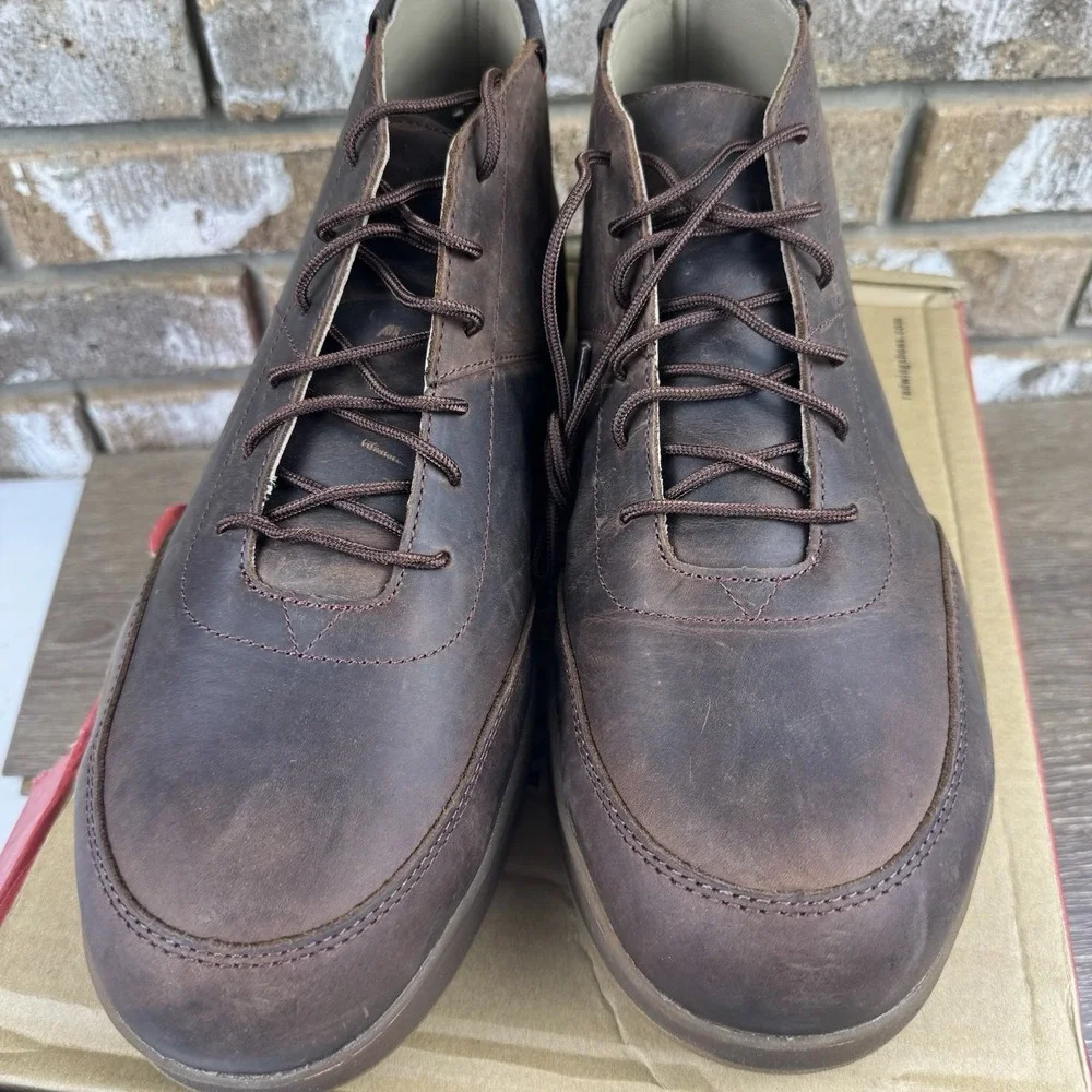 Red Wing Draftsmith 2180 Men's Aluminum Toe Chucka Brown Leather Sz 13 E2 Work